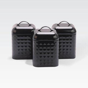 Набір 3-х ємкостей MR-1676-3S BLACK Maestro 00-00003998 фото
