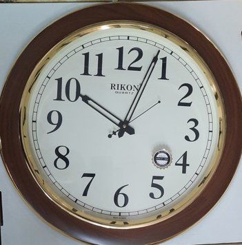 1607 Годинник настінний круглий d 44 см RIKON 00-00011299 фото