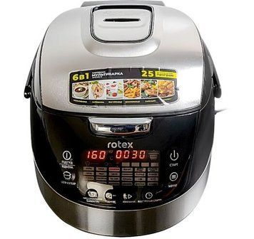 Мультиварка RMC 510 -W 12пр.900W Rotex 00-00000139 фото