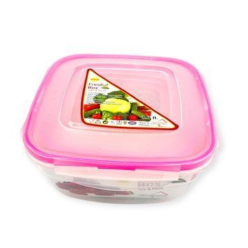 Набір контейнерів харчових Fresh Box (0,6л,1л,1,7л) Еф-пласт 00-00018398 фото