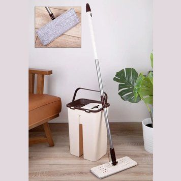 301 Швабра з відром 12л Maxi Flat Mop б/уп 00-00017876 фото
