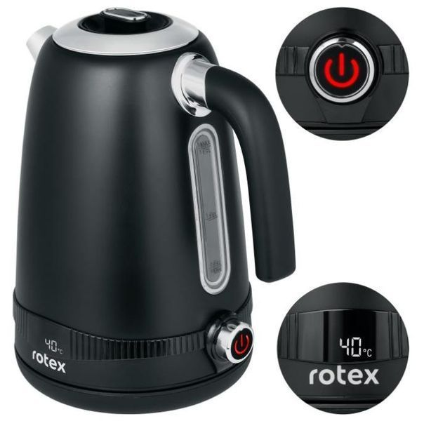 Електрочайник RKT79-B Smart 2200Вт 1,7л Rotex 00-00009278 фото