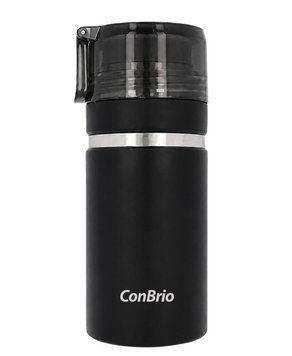 Термос СВ-5040 0.5л,чорний,кільце для зручності Con Brio 00-00020224 фото