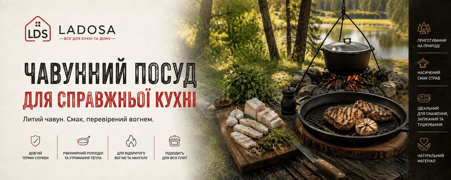 Чавунний посуд