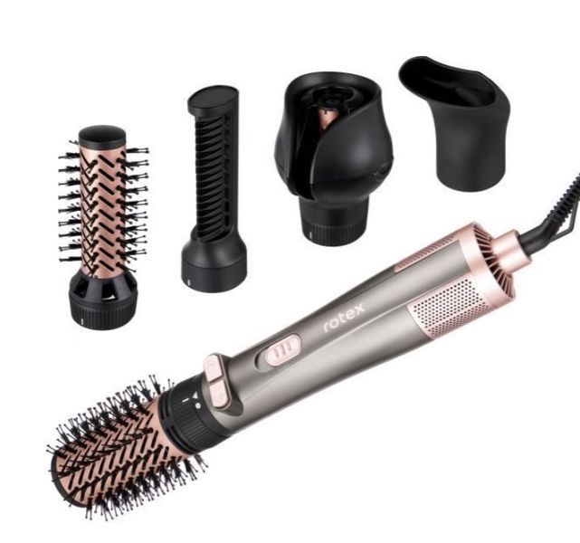 Фен-щітка AirBrush Plus RHC 495-T 5в1 1000Вт Rotex 00-00018543 фото