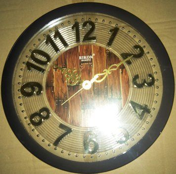 R 9751 Годинник настінний (новий) круглий d 31 смRIKON 00-00005318 фото